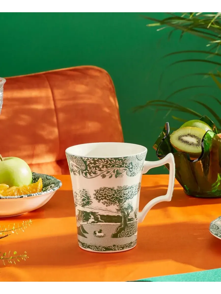 Набор из 4 кружек Heritage Green Italian Cottage Spode — изображение 2 из 9, зеленый