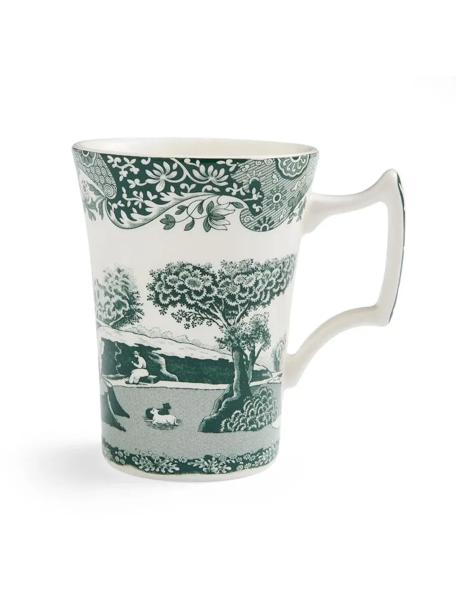 Набор из 4 кружек Heritage Green Italian Cottage Spode — изображение 4 из 9, зеленый