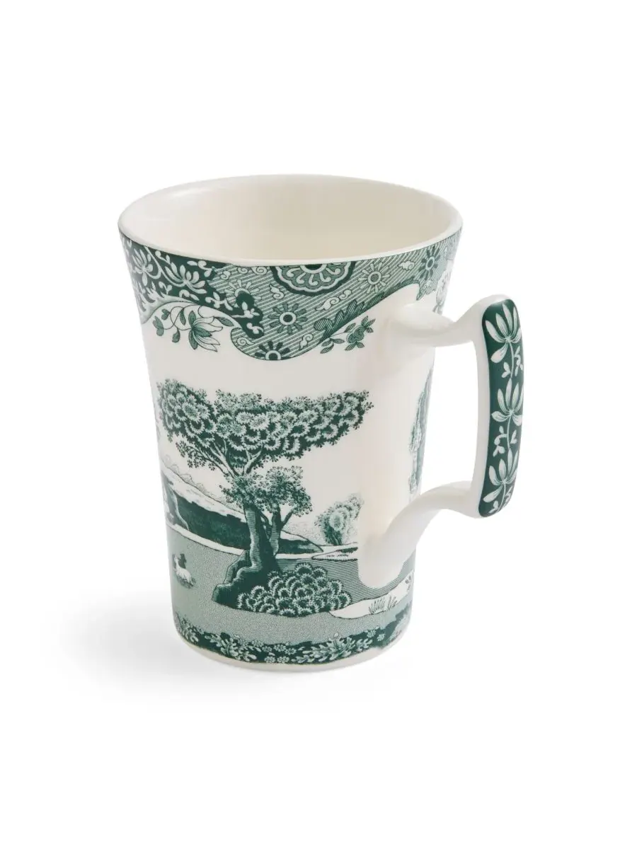 Набор из 4 кружек Heritage Green Italian Cottage Spode — изображение 5 из 9, зеленый