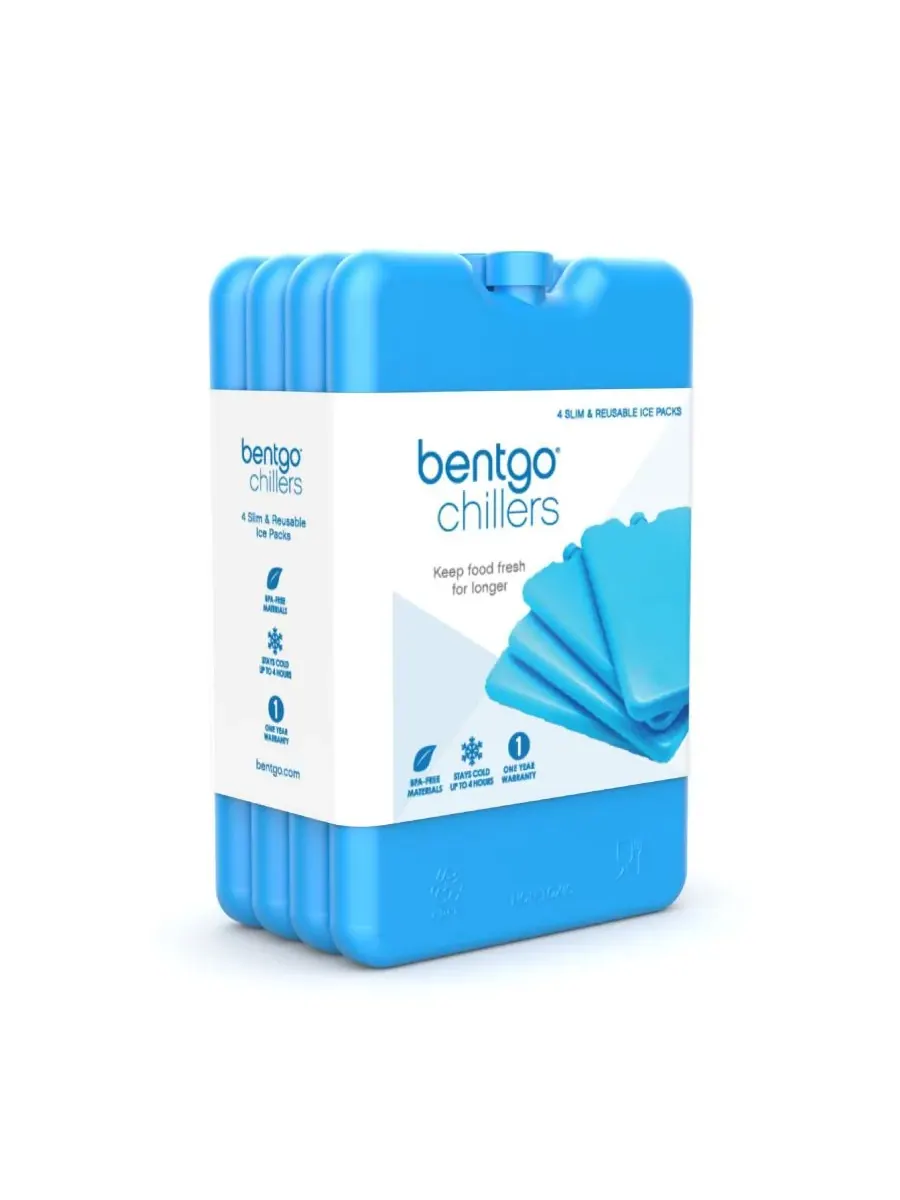 Набор из 4 охладителей для ланча со льдом Bentgo — изображение 5 из 5, синий