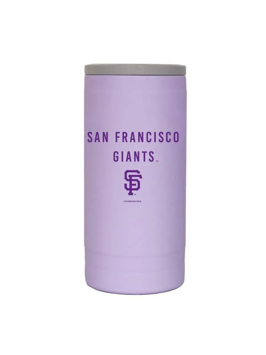 Контейнер для напитков San Francisco Giants 0,3 л, лавандовый, мягкий на ощупь, тонкий Logo Brands — изображение 1 из 1