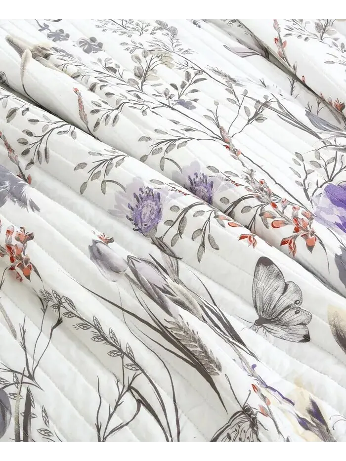 Комплект двусторонних одеял Adalia Lush Décor — изображение 6 из 7, фиолетовый