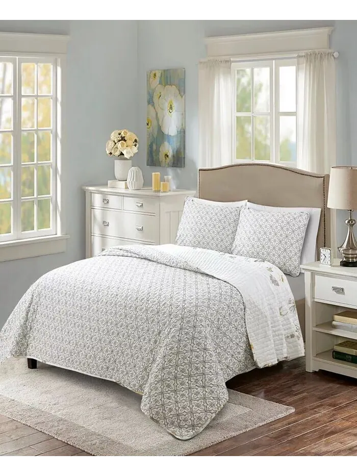 Комплект двусторонних одеял Adalia Lush Décor — изображение 7 из 7, фиолетовый