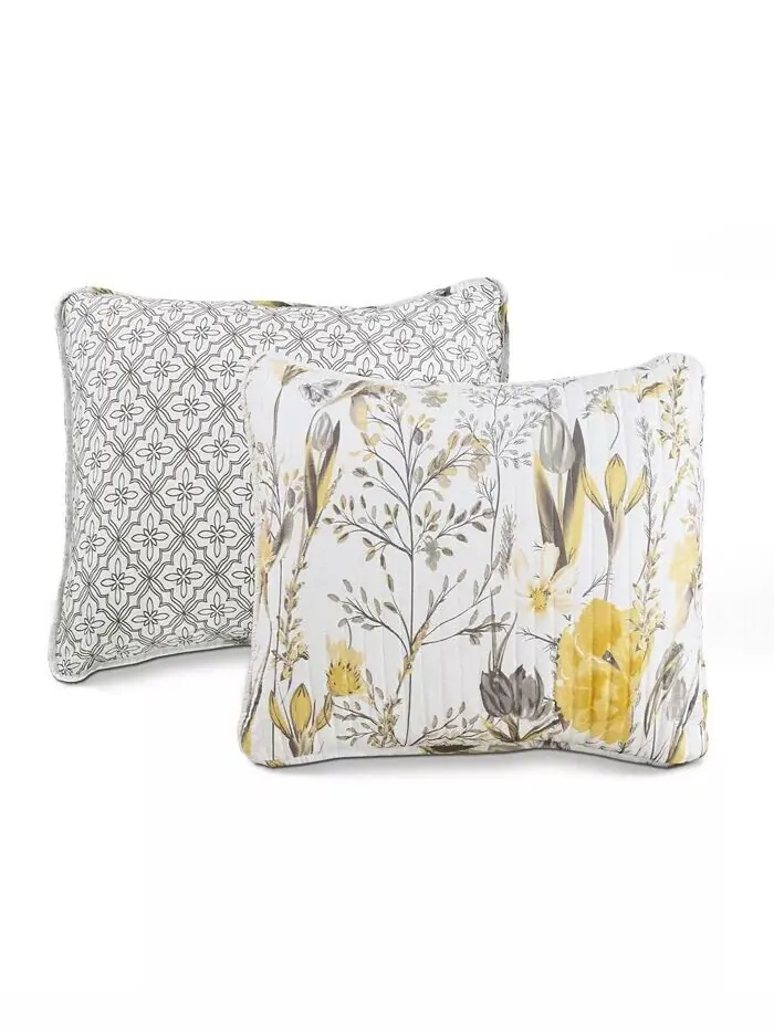 Комплект двусторонних одеял Adalia Lush Décor — изображение 4 из 8, желтый