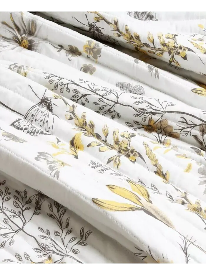 Комплект двусторонних одеял Adalia Lush Décor — изображение 6 из 8, желтый