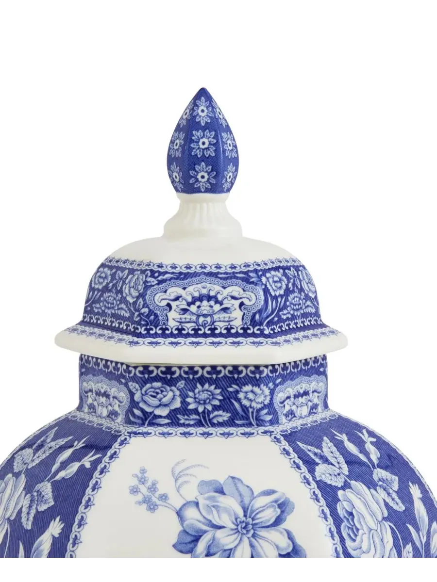 Кувшин Blue Italian Floral Ginger Jar Spode — изображение 4 из 5, синий