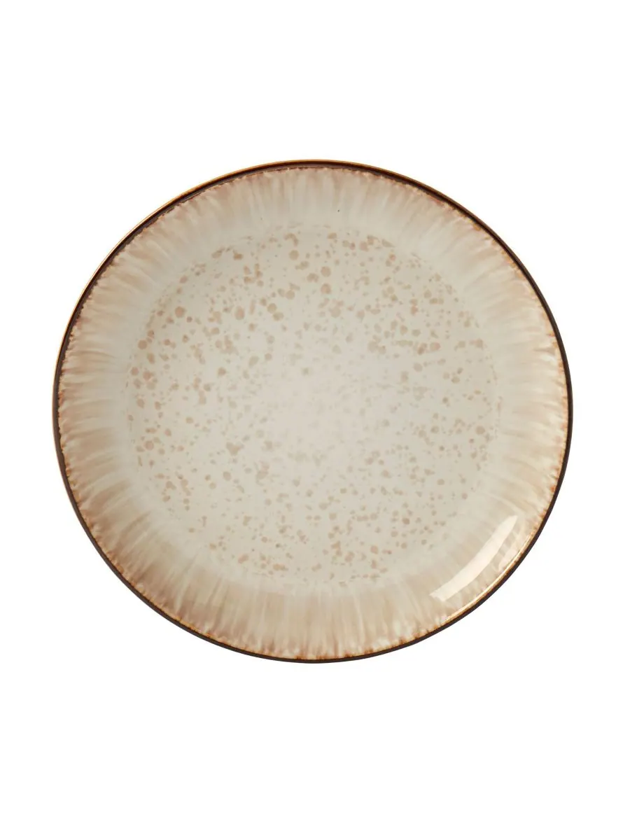 Tabletops Gallery Набор посуды Jura Caramel, 16 предметов, на 4 персоны — изображение 4 из 7, карамель