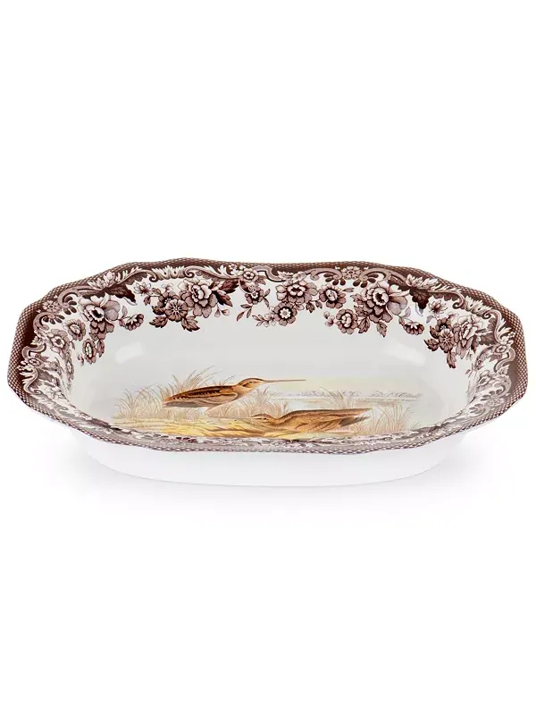 Овощная тарелка с лесным бекасом Spode
