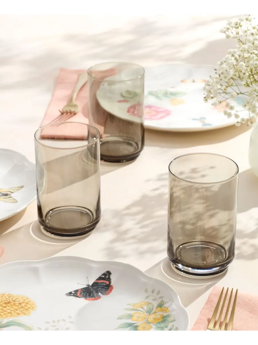 Набор из 4 штабелируемых стаканов-холодильников Tuscany Classics Lenox — изображение 2 из 5, серый