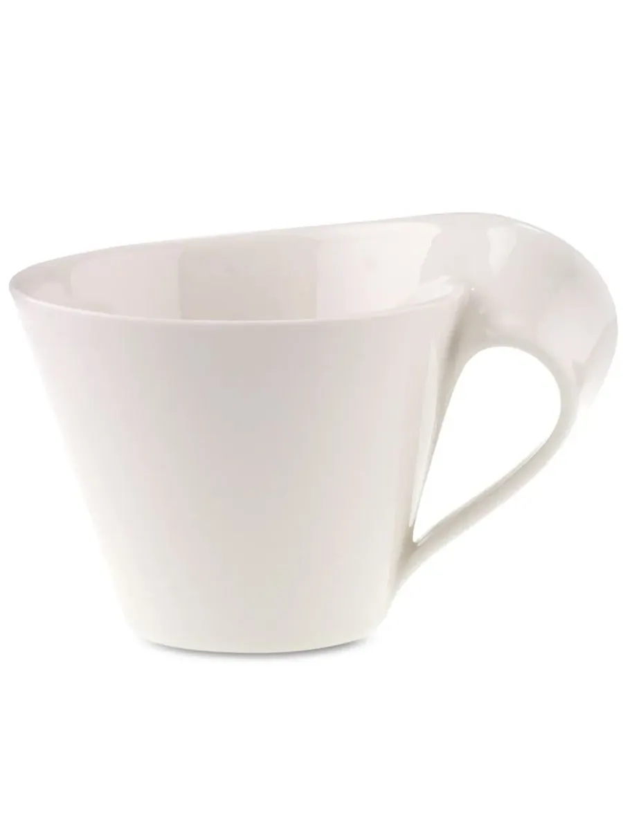 Чашка кофе с молоком "Новая волна" Villeroy & Boch — изображение 1 из 3, белый