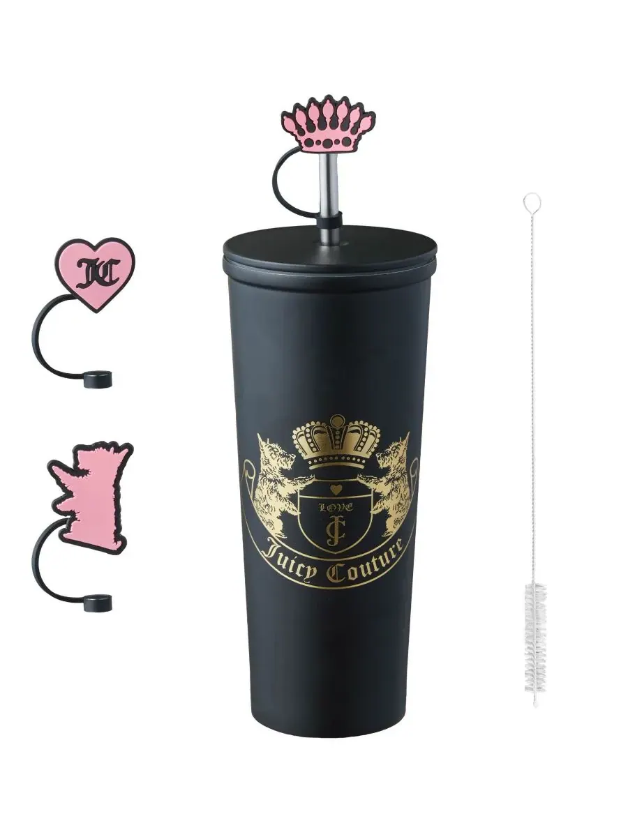 Набор из 6 стаканов из нержавеющей стали Juicy Couture