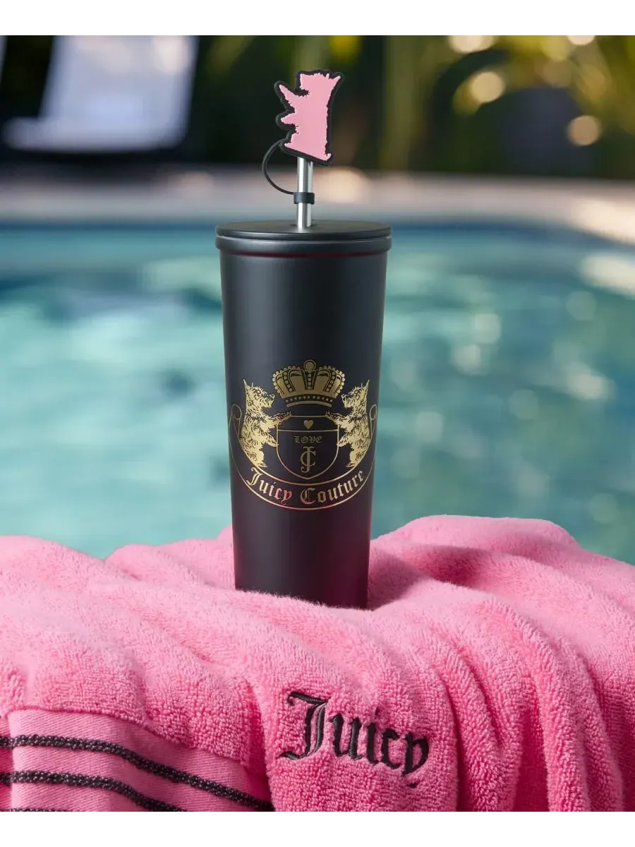 Набор из 6 стаканов из нержавеющей стали Juicy Couture — изображение 2 из 8, черный