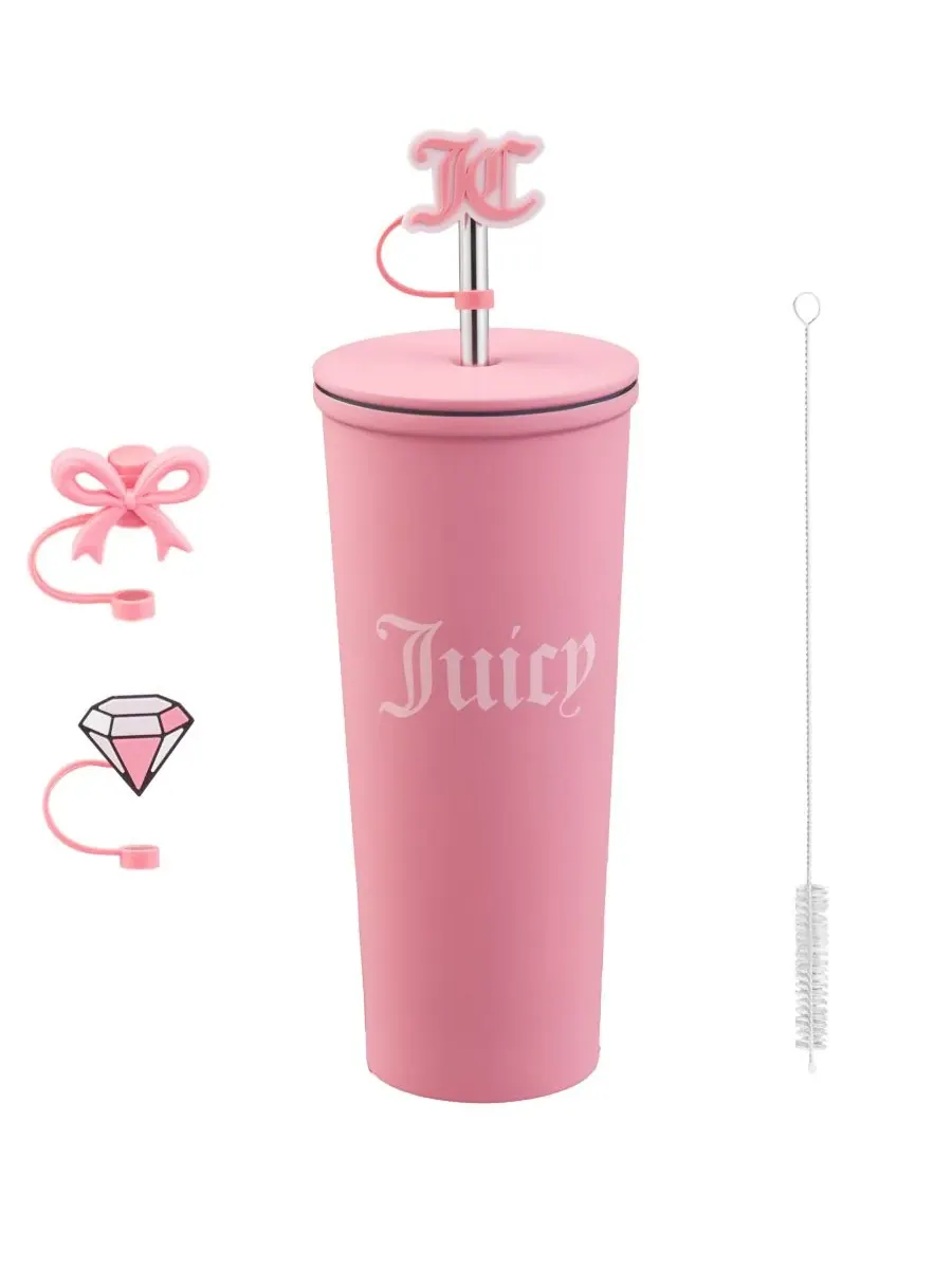 Набор из 6 стаканов из нержавеющей стали Juicy Couture