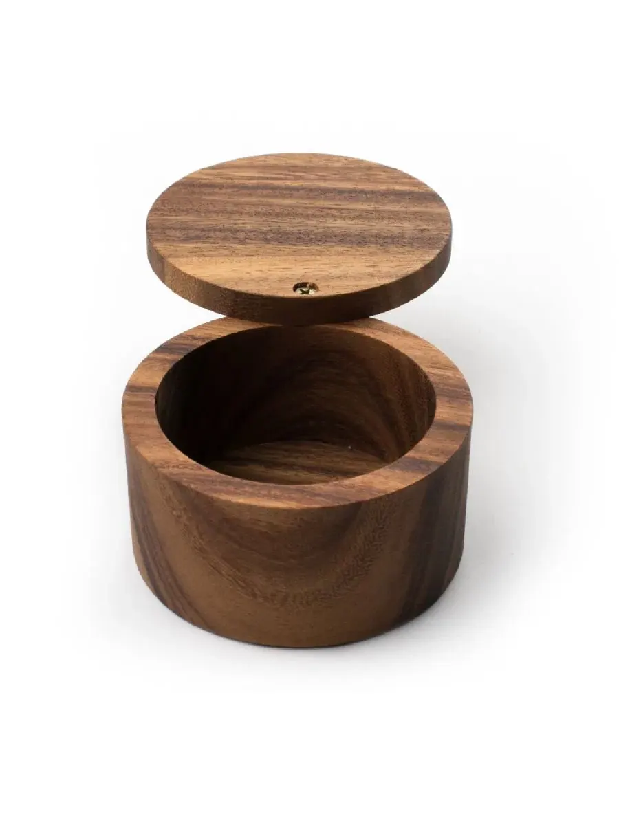 Солонка, 10 см, с крышкой, Appalachian Ironwood — изображение 3 из 3, вид древесины