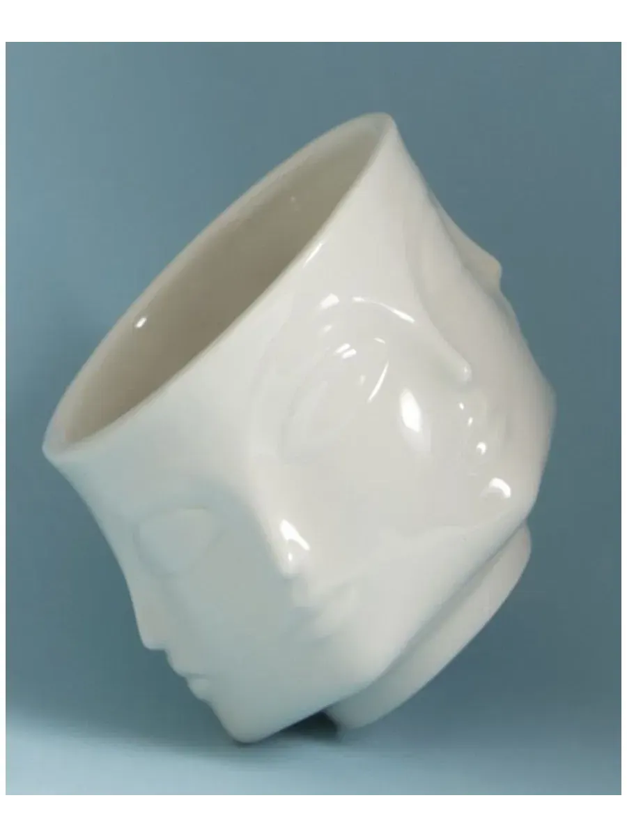 Подсвечник Muse Votive 3" Geometric Jonathan Adler — изображение 2 из 3, белый