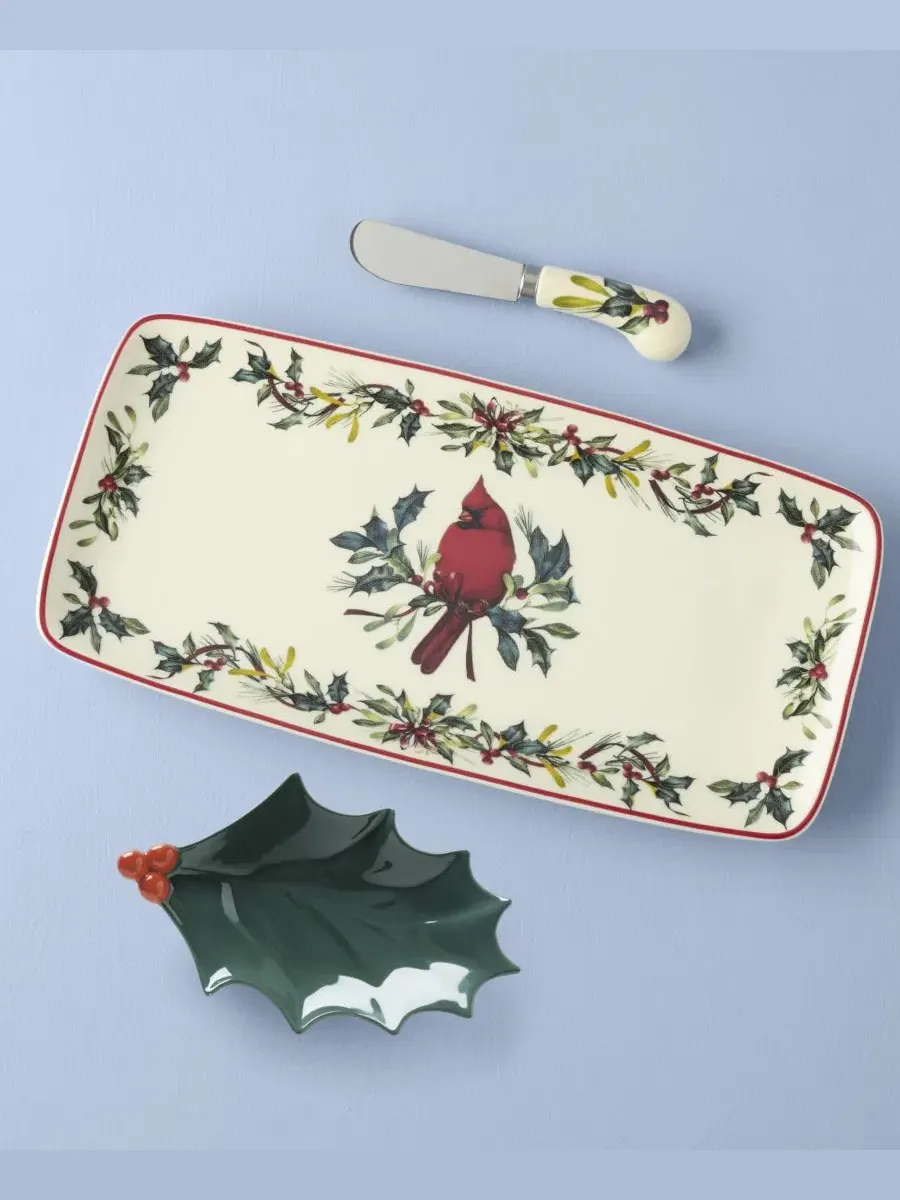 Набор для сервировки Lenox Winter Greetings из 3 предметов — изображение 3 из 5, мульти