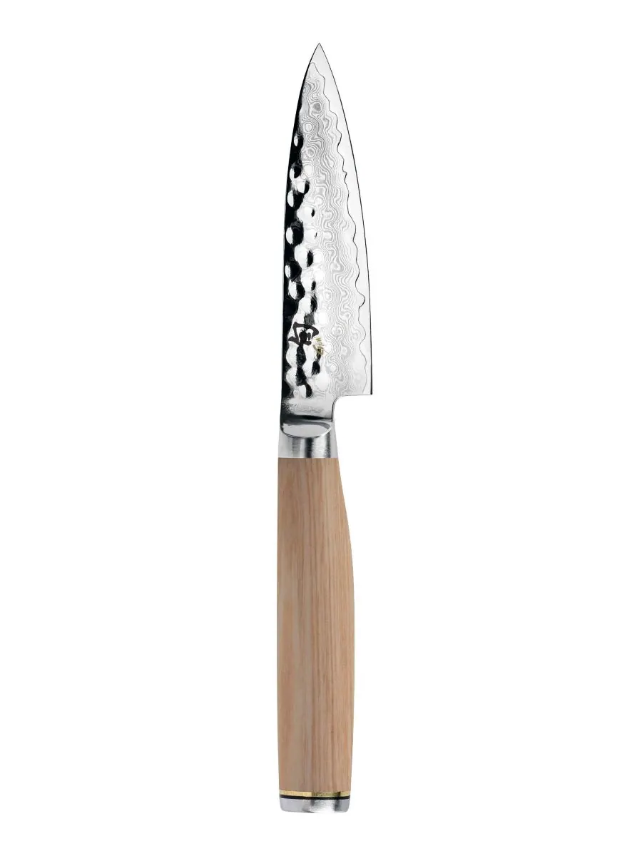 Нож для чистки овощей Premier Blonde из нержавеющей стали, 4 дюйма Shun — бежевый