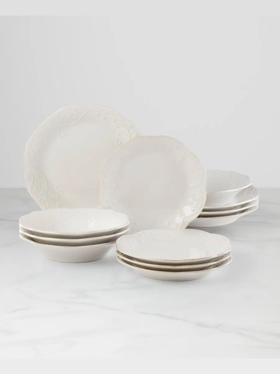 Коллекция посуды French Perle Lenox — изображение 2 из 5, белый