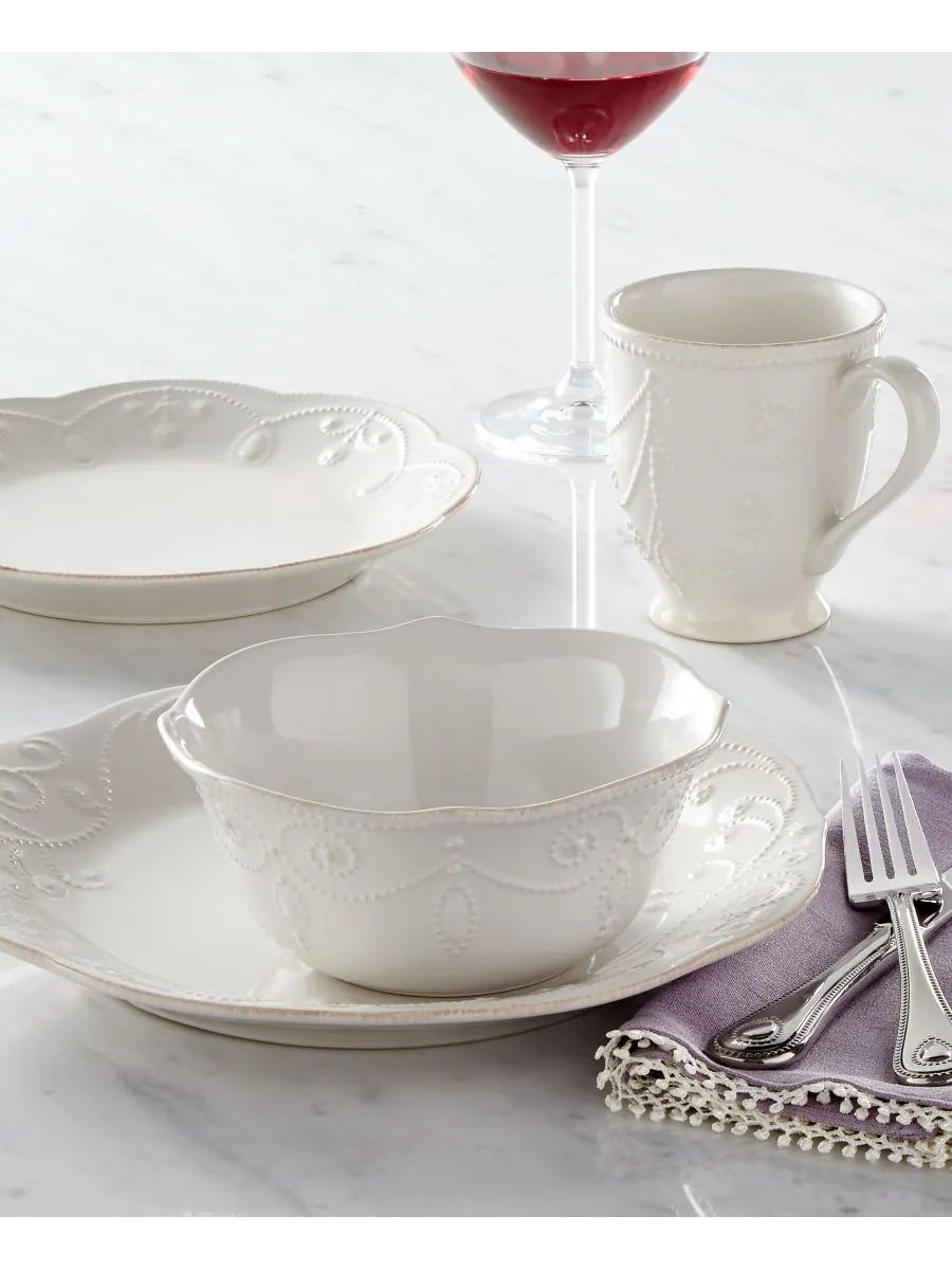 Коллекция посуды French Perle Lenox — изображение 4 из 5, белый
