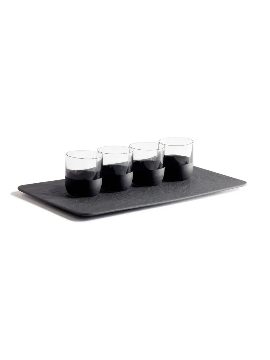 Набор из 5 рюмок для дегустации виски Manufacture Rock Villeroy & Boch — изображение 1 из 4, черный