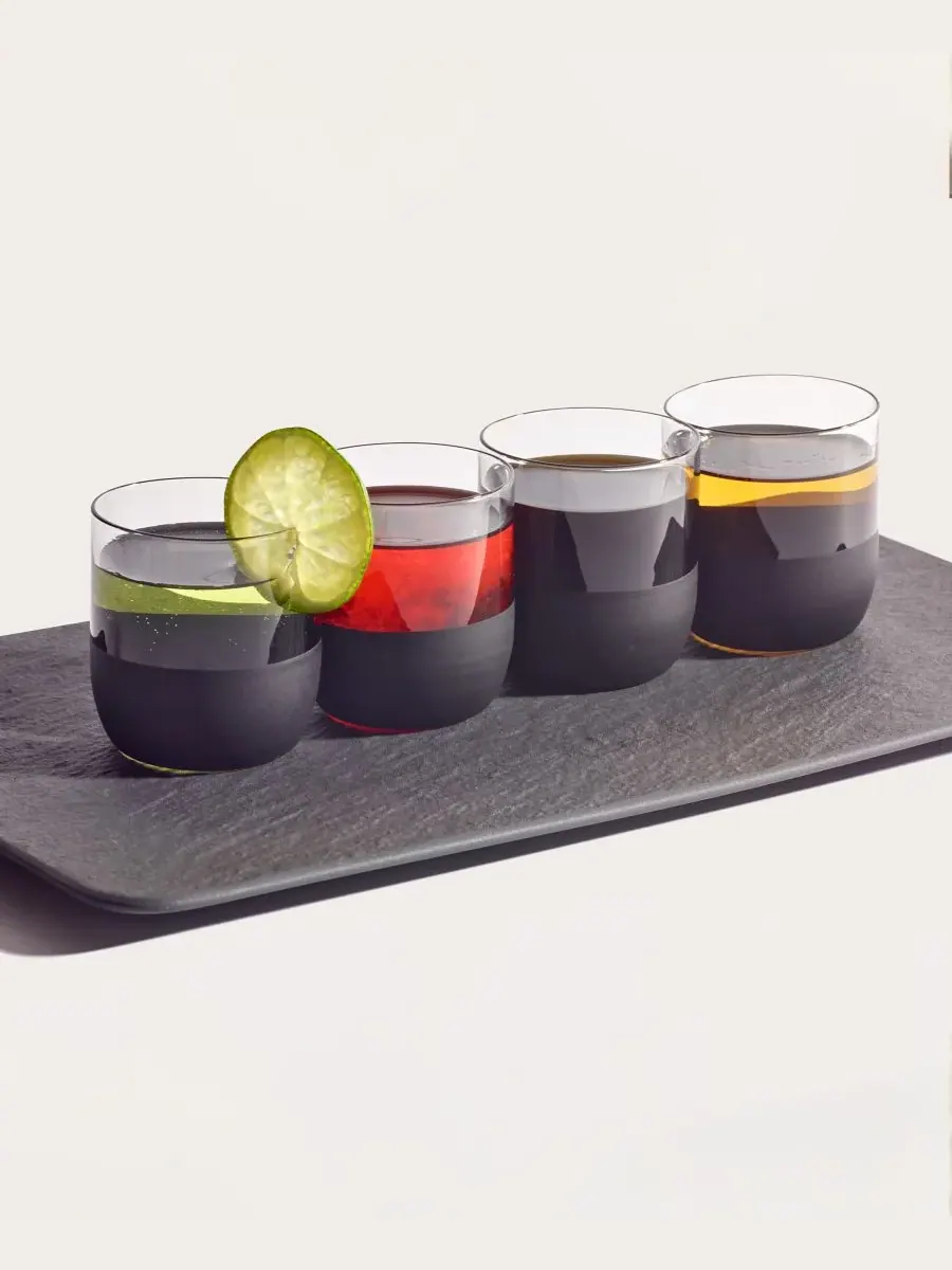 Набор из 5 рюмок для дегустации виски Manufacture Rock Villeroy & Boch — изображение 2 из 4, черный