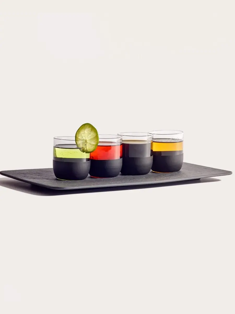 Набор из 5 рюмок для дегустации виски Manufacture Rock Villeroy & Boch — изображение 3 из 4, черный