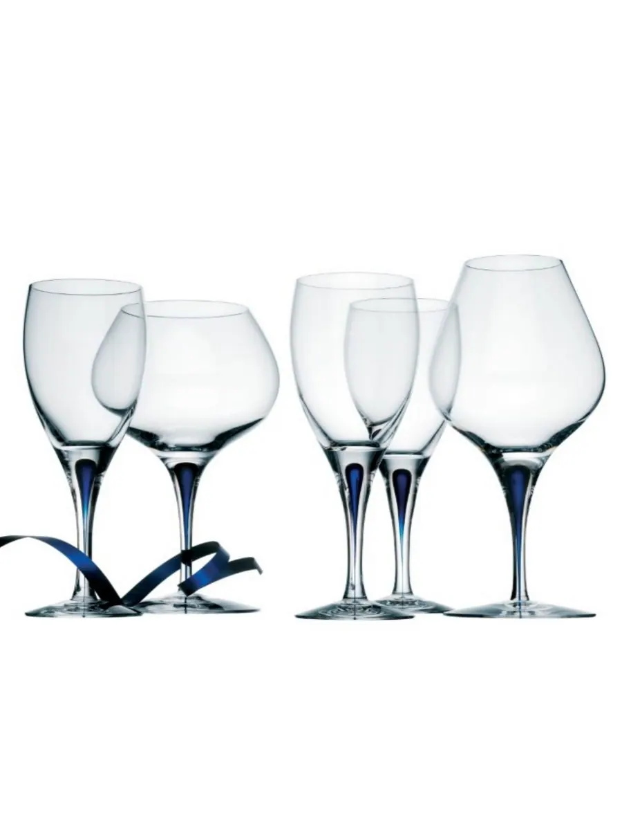 Бокал для белого вина «Интермеццо Блю» Orrefors — изображение 3 из 3, прозрачный