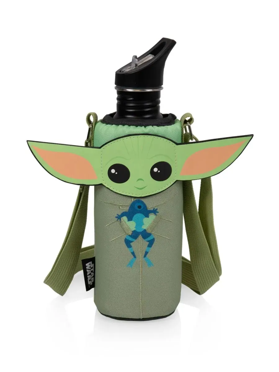 Набор сумок-холодильников для бутылок Star Wars Mandalorian Grogu, 680 г Oniva — изображение 1 из 6, зеленый