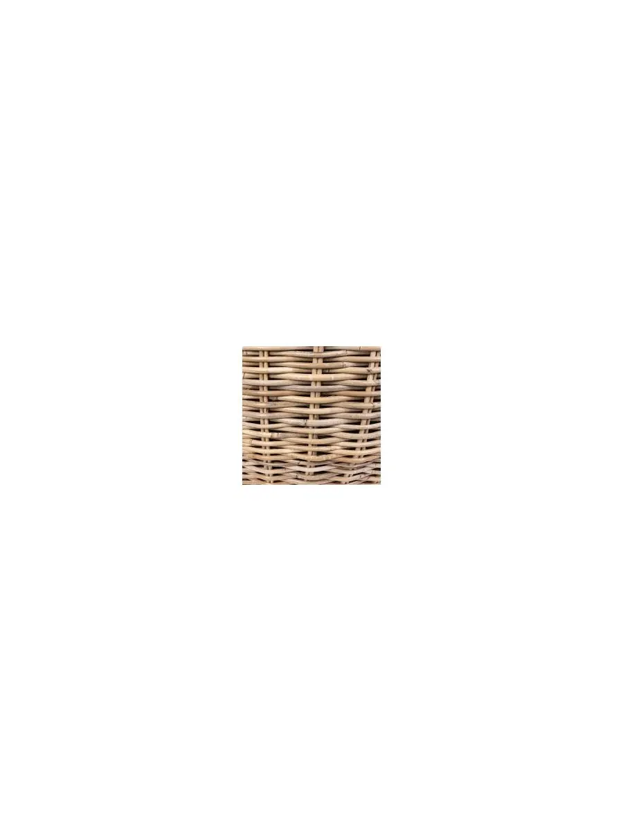 Круглый горшок для растений с пластиковой вставкой Artifacts Trading Company — изображение 3 из 4, коричневый