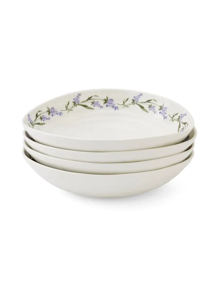 Миски для пасты Sophie Conran Lavandula, набор из 4 шт Portmeirion — изображение 2 из 7, белый