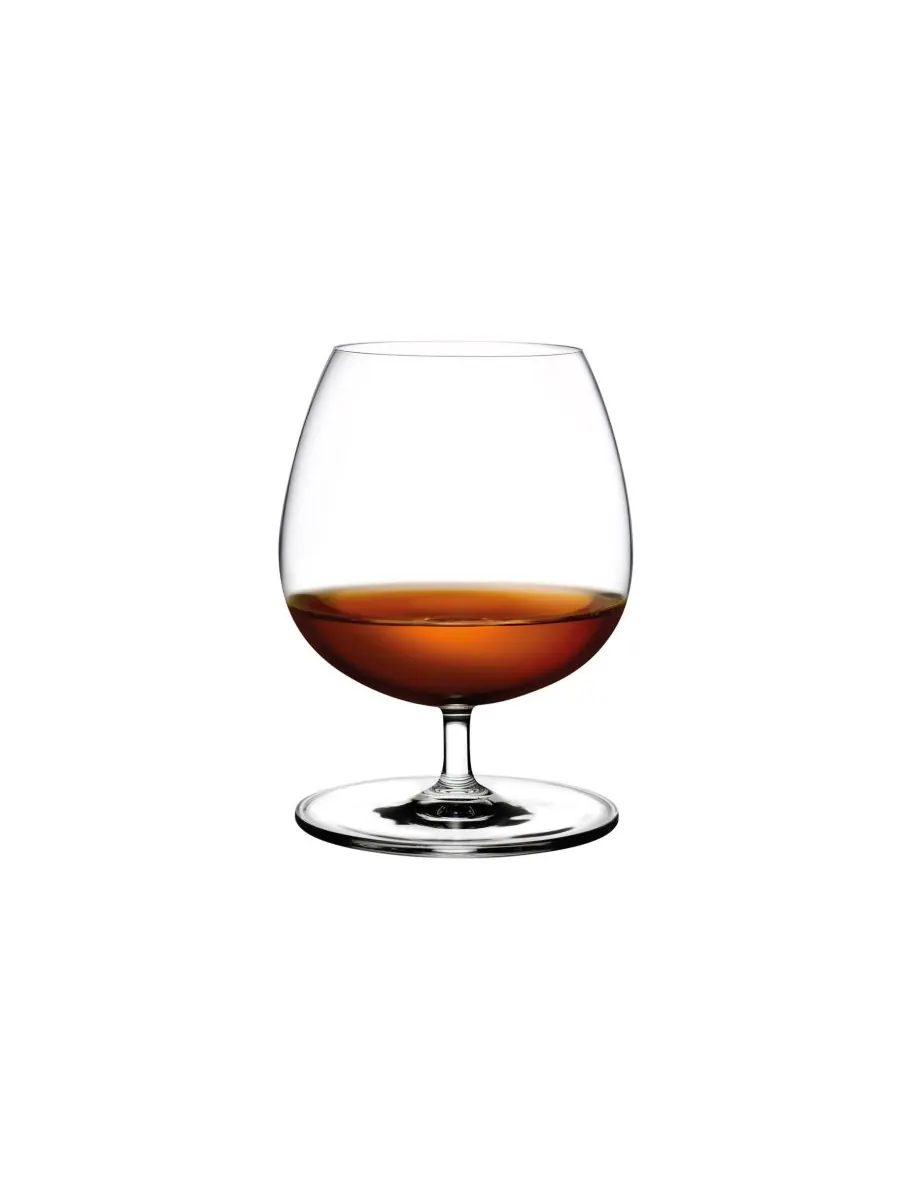 Винтажные бокалы для коньяка, набор из 2 штук Nude Glass — изображение 2 из 3, прозрачный