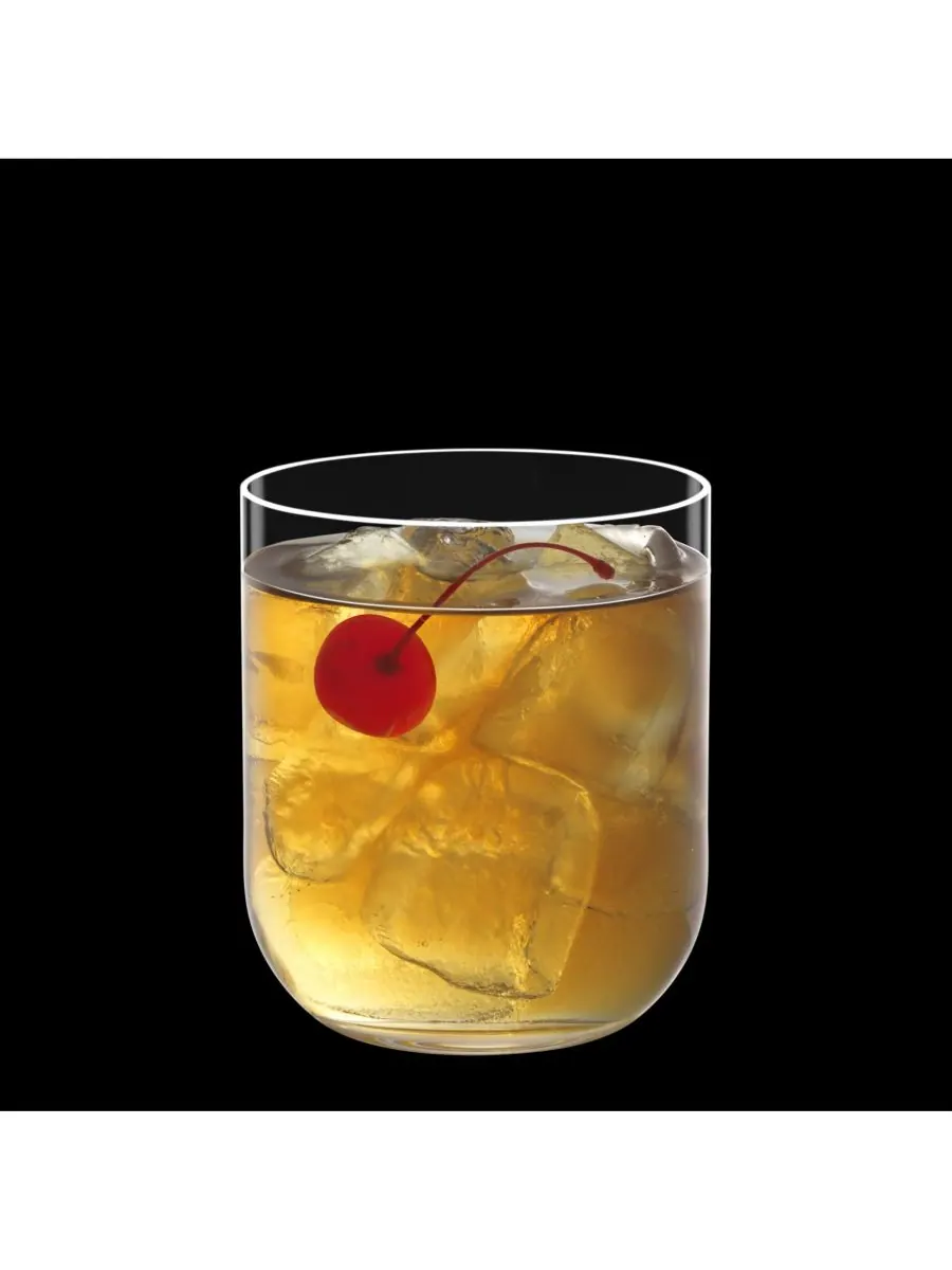 Набор из 4 бокалов Sublime Double Old Fashion объемом 15,25 унций (473 мл) Luigi Bormioli — изображение 2 из 3, прозрачный