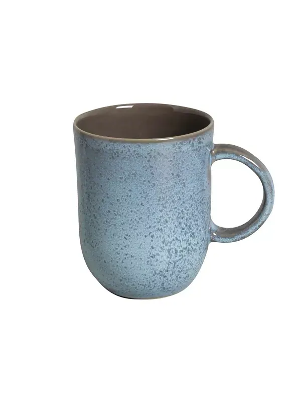 Керамические кружки-коуп, набор из 4 шт. Porto Brasil — изображение 1 из 4, голубой