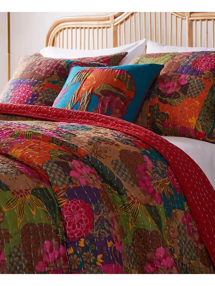Набор одеял Jewel, 3 предмета Greenland Home Fashions — изображение 4 из 4, мульти