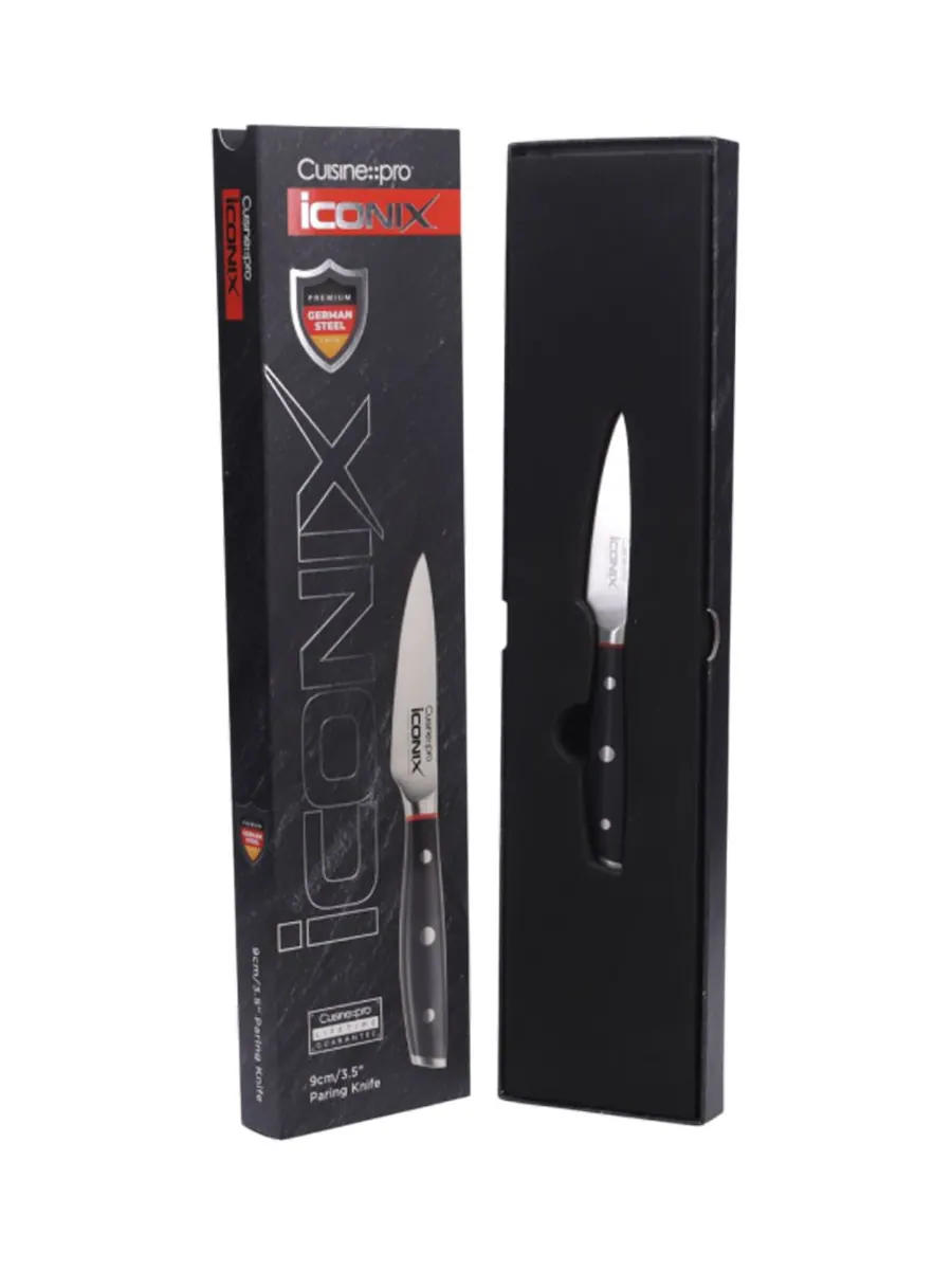 Нож для чистки овощей Iconix 3,5 дюйма Cuisine::pro, — изображение 2 из 2, нет цвета