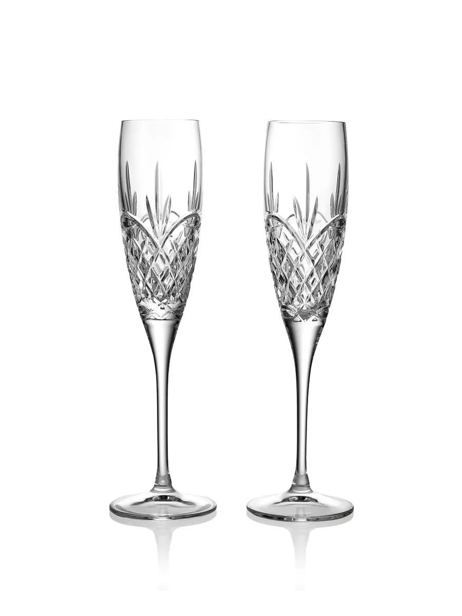 Набор из 2 бокалов для шампанского Forever Toasting Flute Waterford — изображение 1 из 6, прозрачный