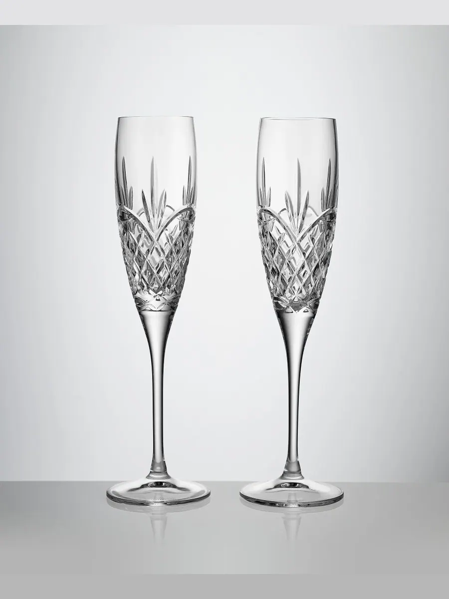 Набор из 2 бокалов для шампанского Forever Toasting Flute Waterford — изображение 2 из 6, прозрачный