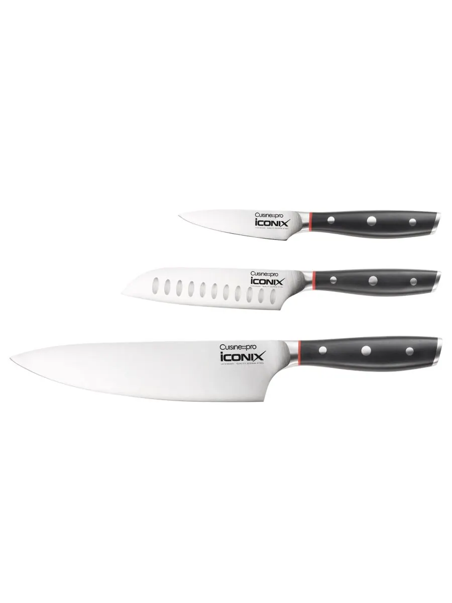 Стартовый набор ножей Iconix, 3 предмета Cuisine::pro, — изображение 1 из 3, нет цвета