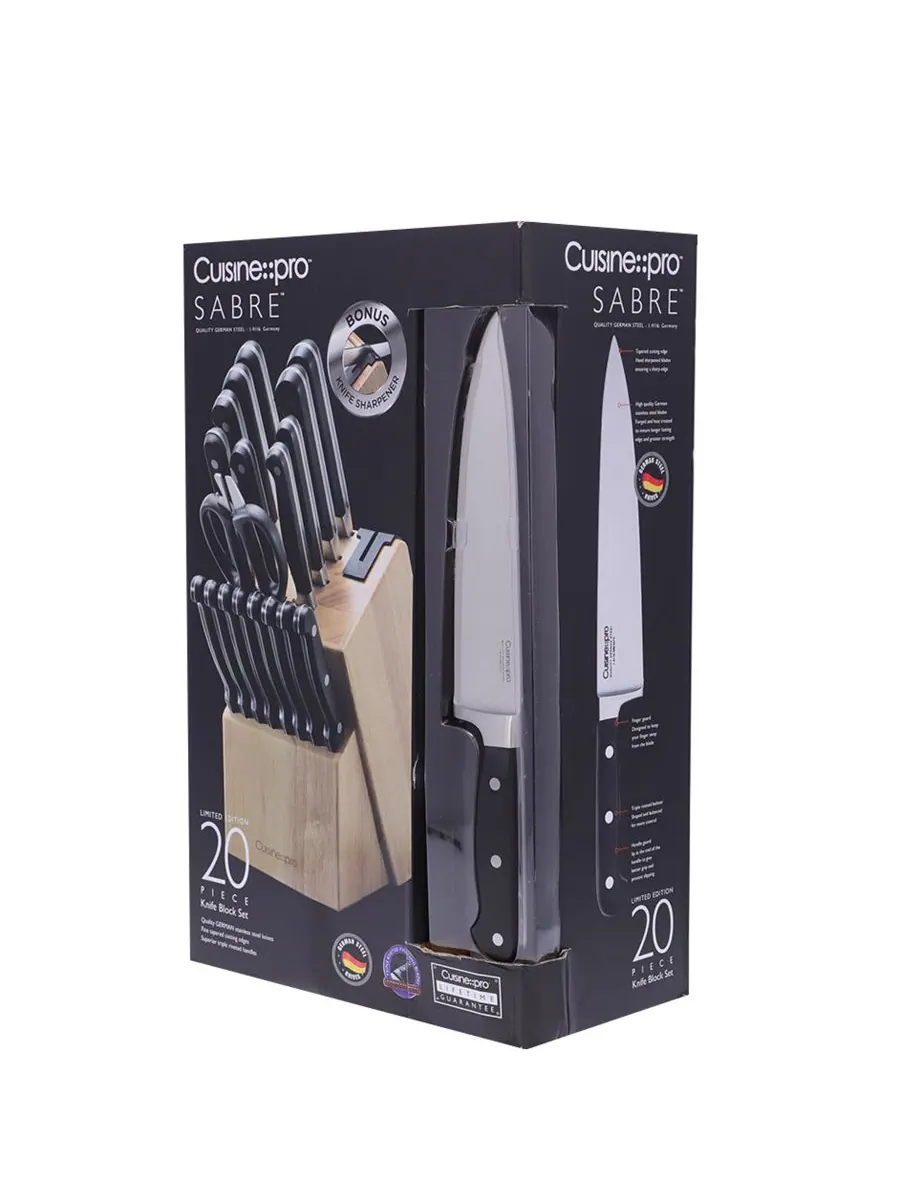 Набор подставки для сабельных ножей, 20 предметов Cuisine::pro, — изображение 6 из 6, нет цвета