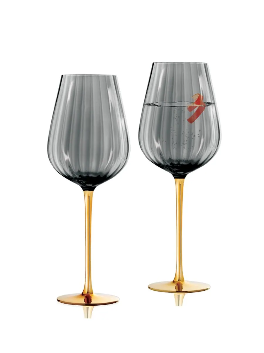Набор из 2 универсальных бокалов для вина Posh Qualia Glass