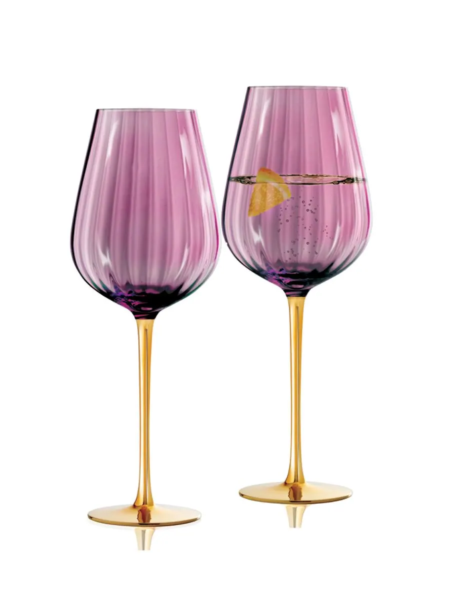 Набор из 2 универсальных бокалов для вина Posh Qualia Glass