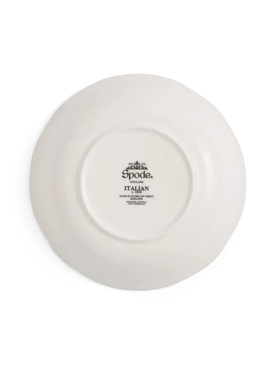 Набор из 4 итальянских мисок для хлопьев Heritage Green Spode — изображение 9 из 10, зеленый