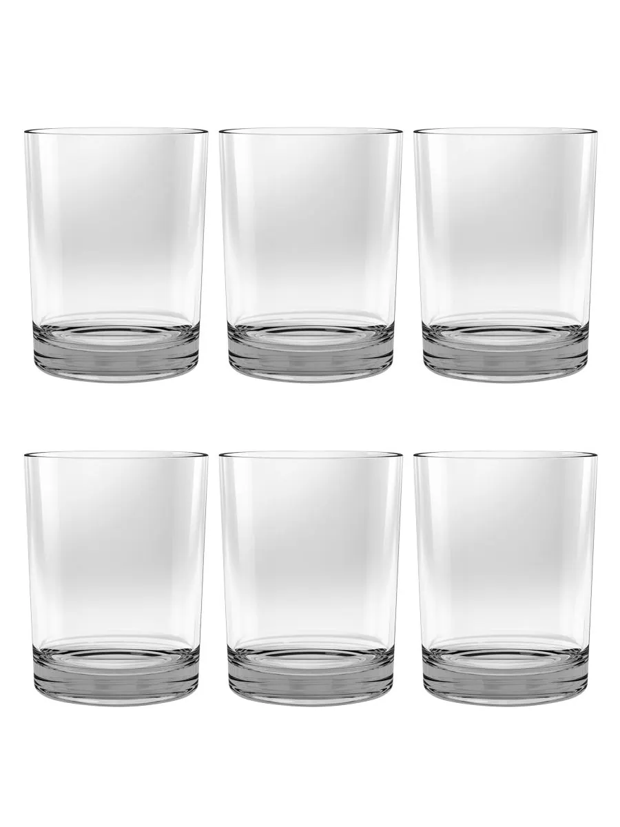 Набор из 6 бутылок пива Montana Heavy Base Double Old Fashion Abode Homewares — изображение 1 из 2, прозрачный