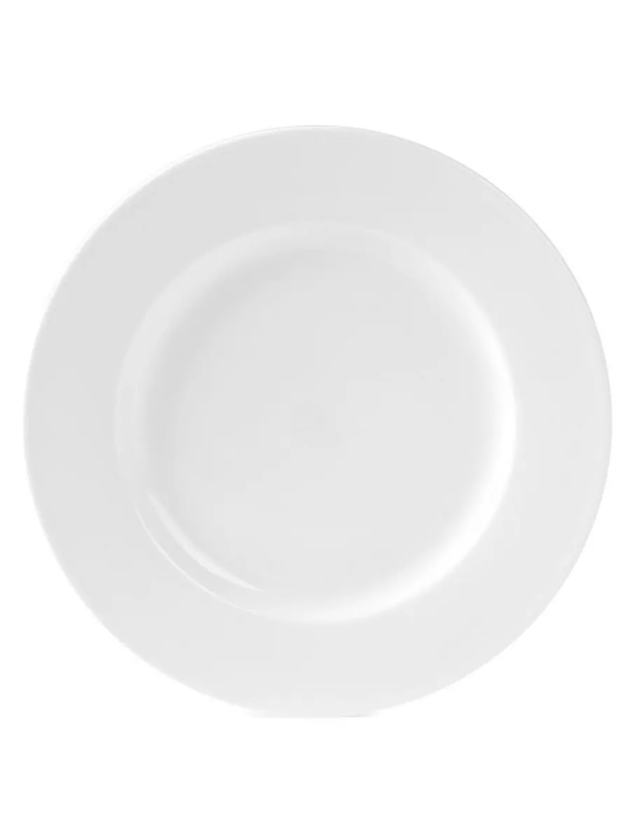 Набор посуды Everyday Whiteware Classic Rim из 16 предметов, на 4 персоны Fitz and Floyd — изображение 4 из 5, белый