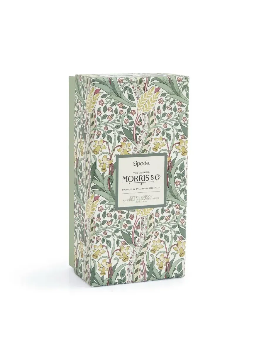 Набор из 2 кружек Morris & Co Spode — изображение 4 из 9, желтый