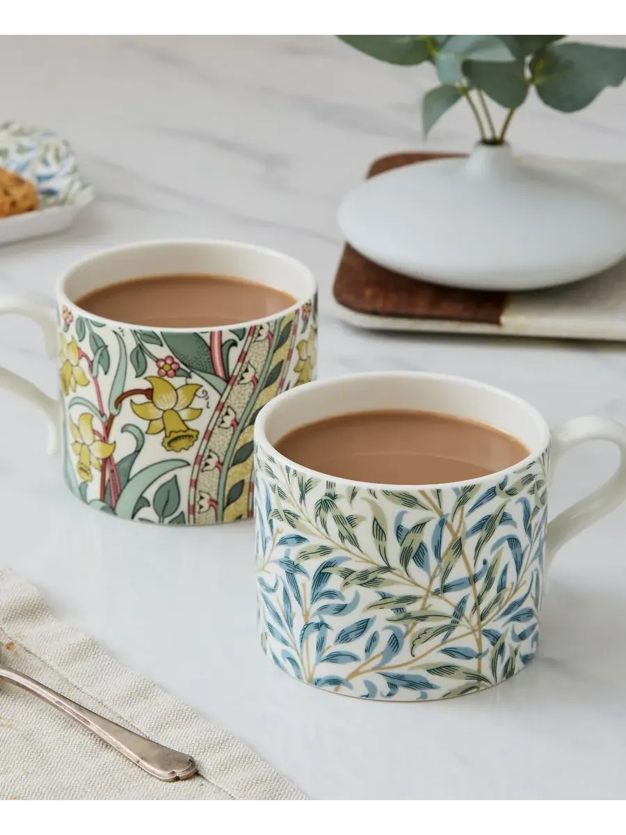 Набор из 2 кружек Morris & Co Spode — изображение 7 из 9, желтый