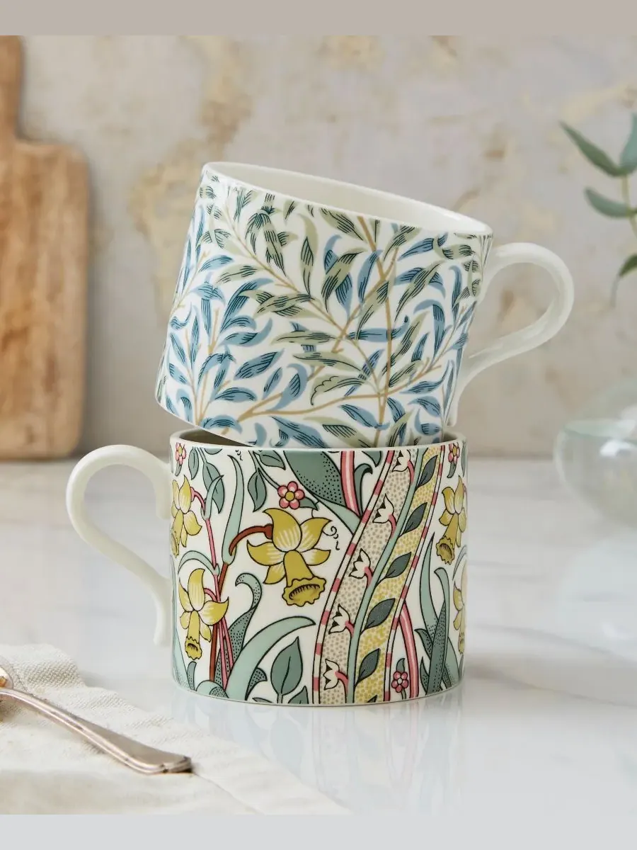 Набор из 2 кружек Morris & Co Spode — изображение 9 из 9, желтый