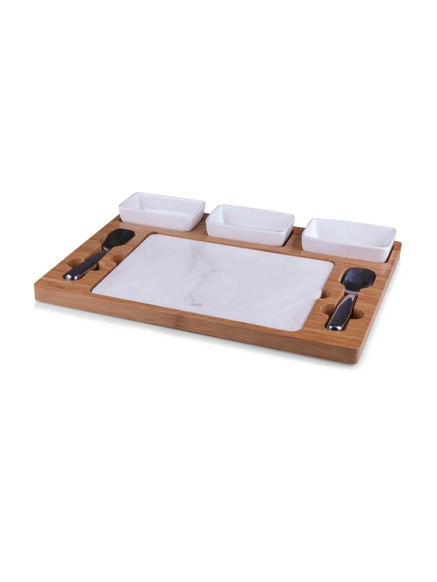 Набор для приготовления мороженого Toscana от Parlor Picnic Time — изображение 5 из 10, коричневый