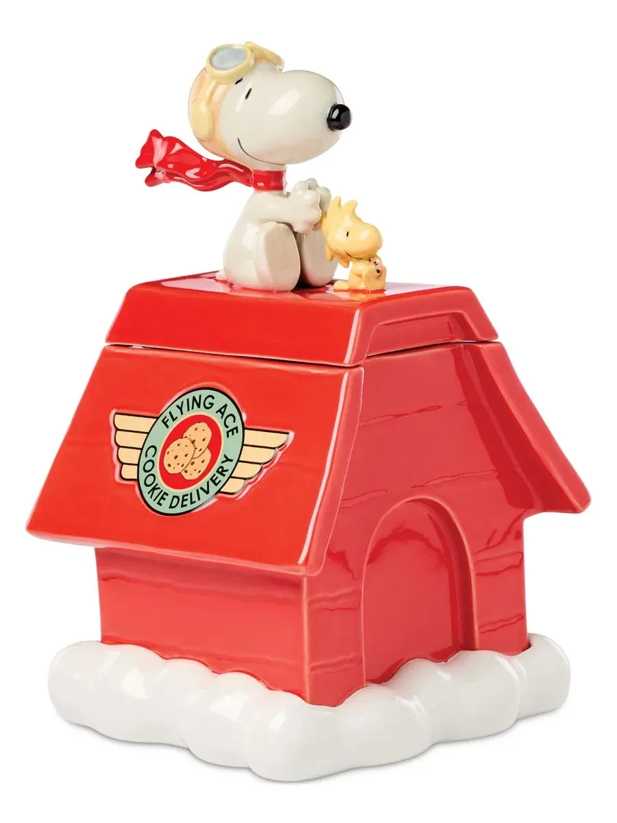 Кувшин для печенья из фарфора Chef Snoopy Lenox — изображение 2 из 7, мульти
