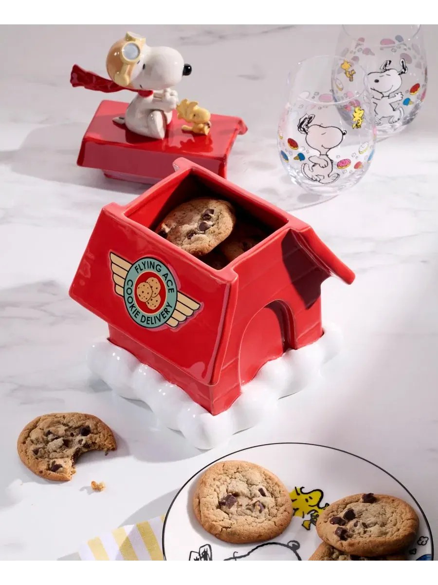 Кувшин для печенья из фарфора Chef Snoopy Lenox — изображение 3 из 7, мульти